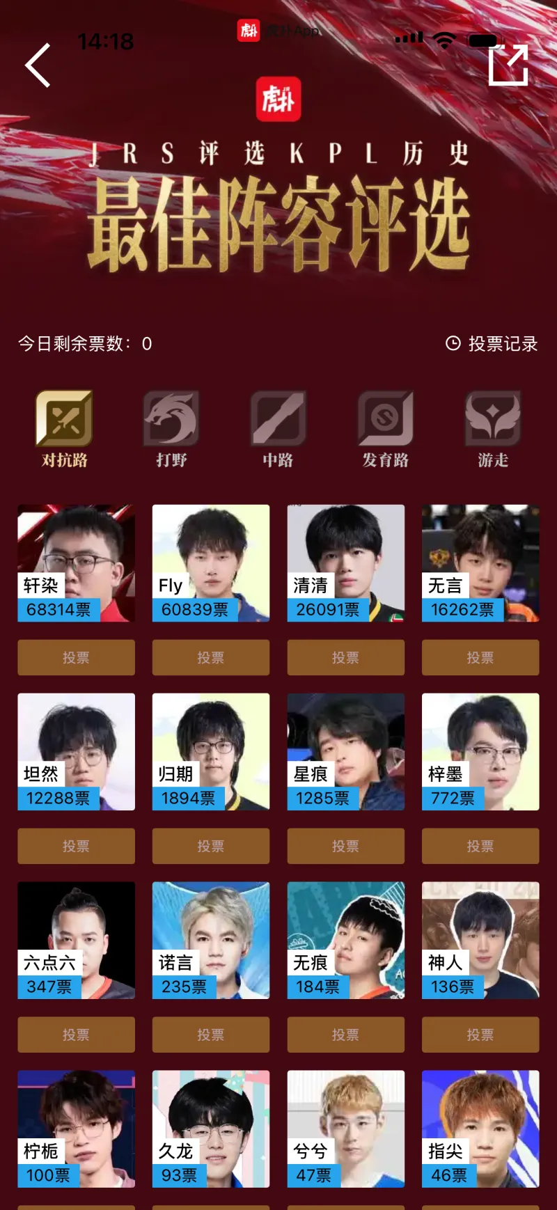 九游娱乐app-KPL历史最佳阵容评选